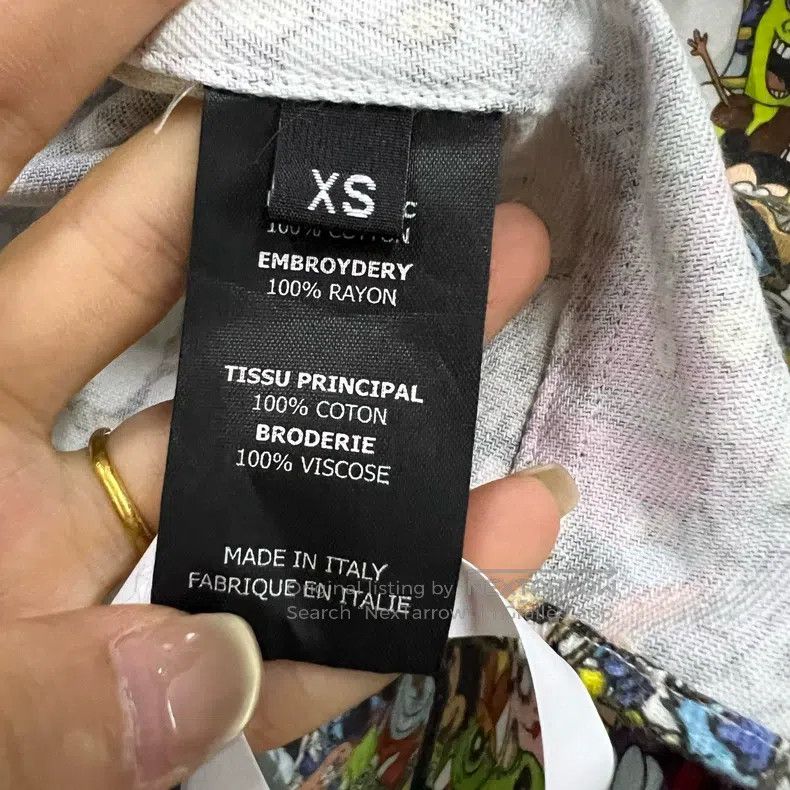 Vetements Vetements Cartoon Character Printed Short Sleeve Shirt Size US XS / EU 42 / 0 - 5 Thumbnail