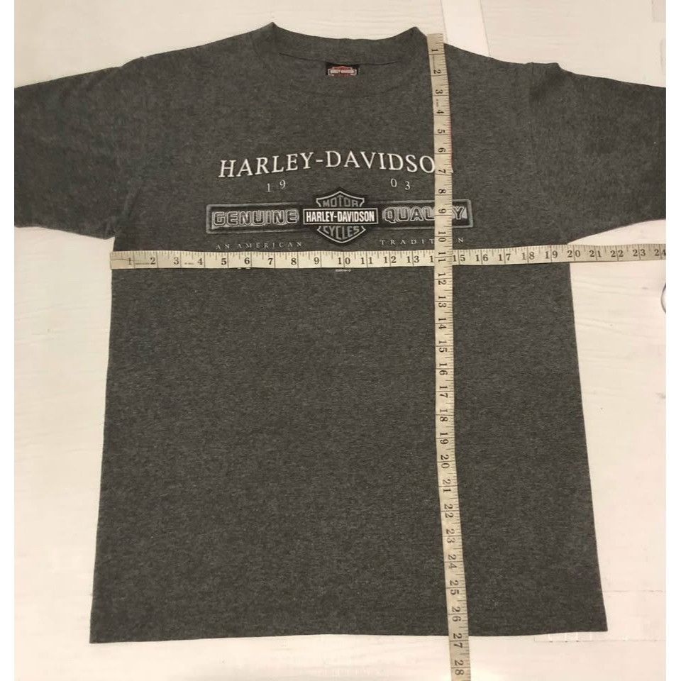 Harley Davidson × Vintage VTG 2004 Harley Davidson T-shirt Medium Men CHATTANOOGA Size US M / EU 48-50 / 2 - 4 Thumbnail