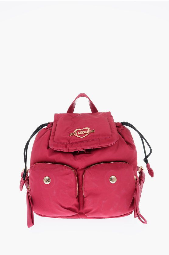 Love moschino pink backpack hotsell