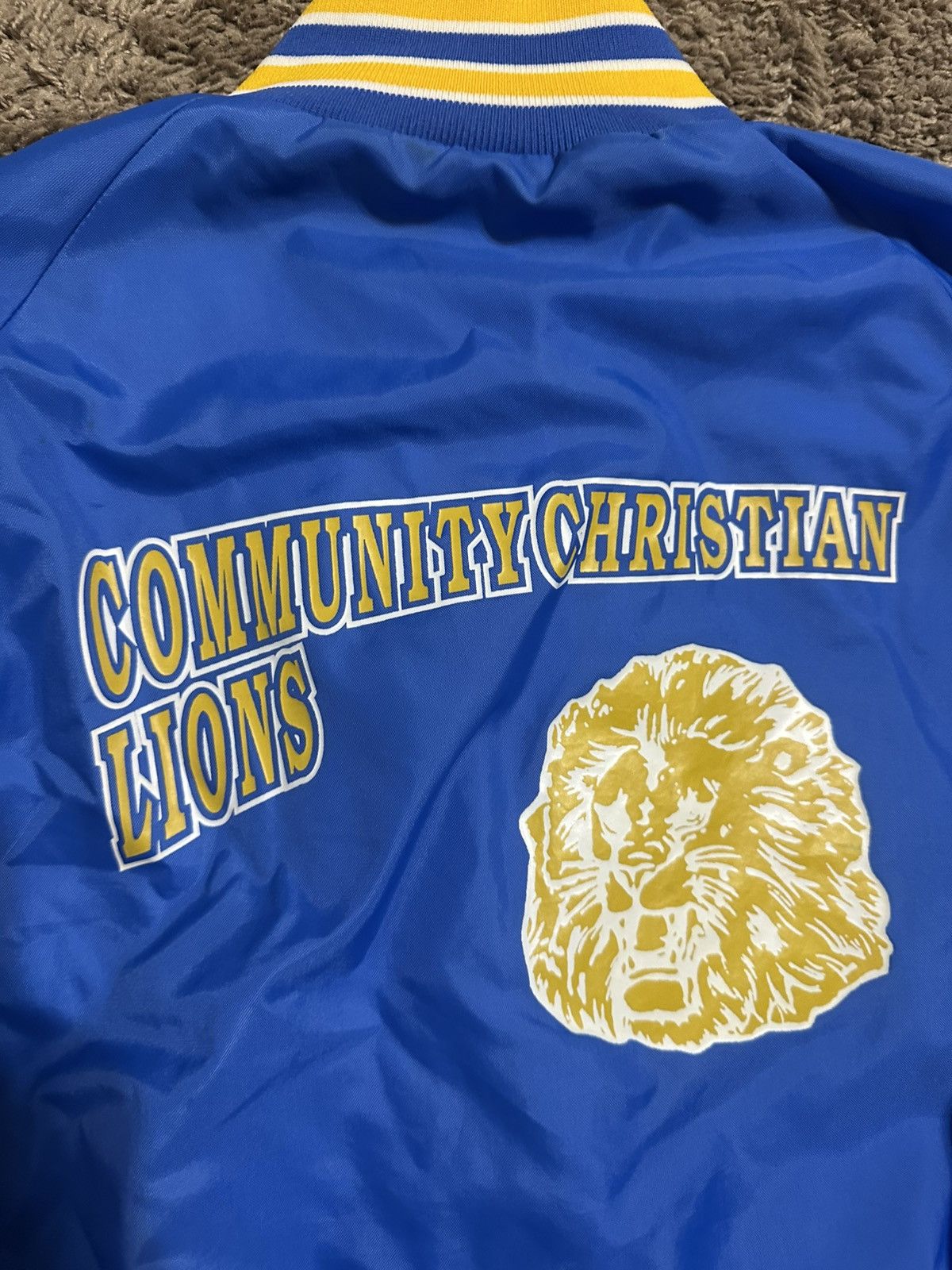 Nike Vintage Community Christen lions jacket 80s size xl Size US XL / EU 56 / 4 - 2 Thumbnail
