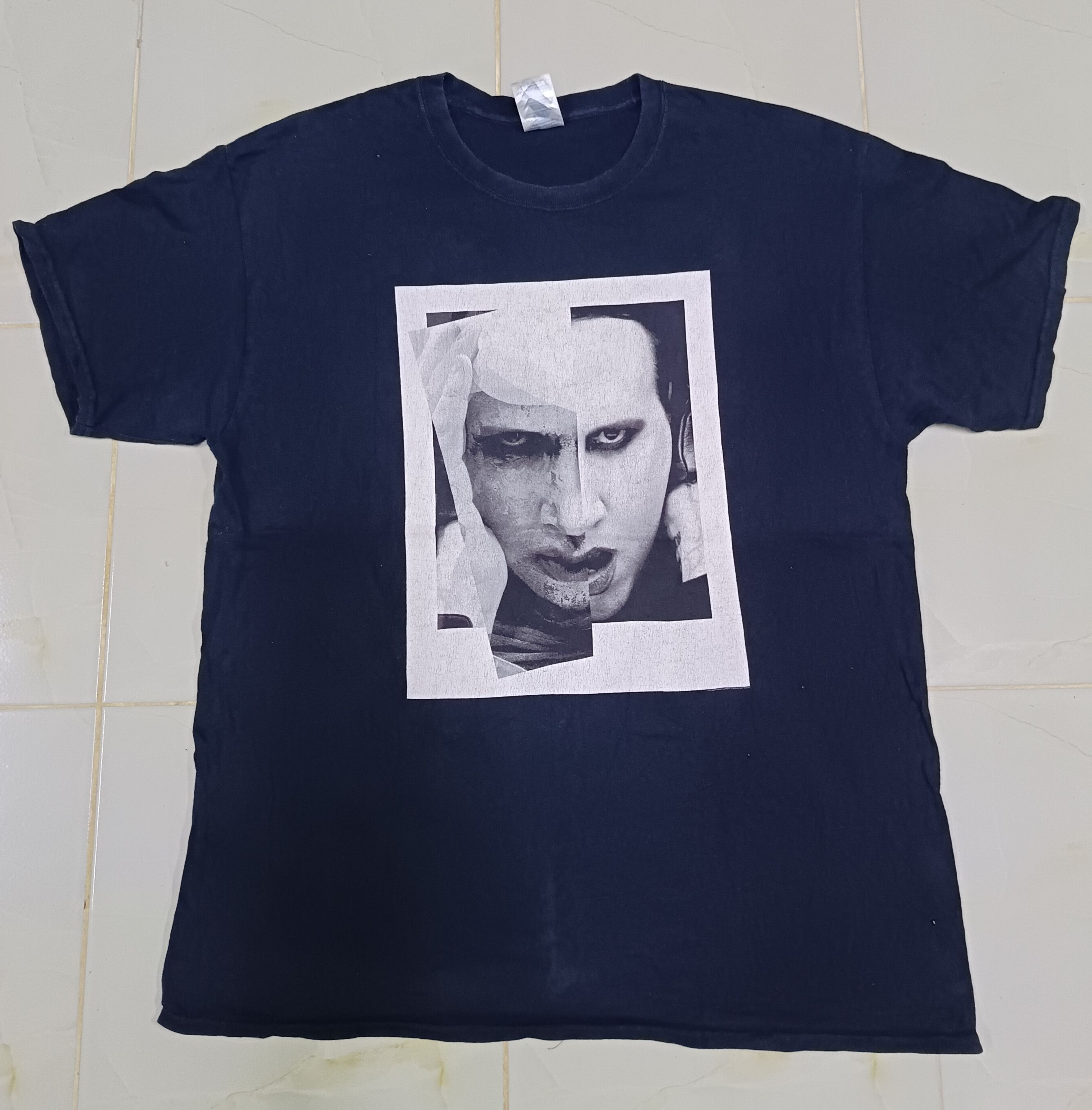 Marilyn Manson Vintage 2015 The Pale Emperor Marilyn Manson Rock Band Tee Size US L / EU 52-54 / 3 - 1 Thumbnail