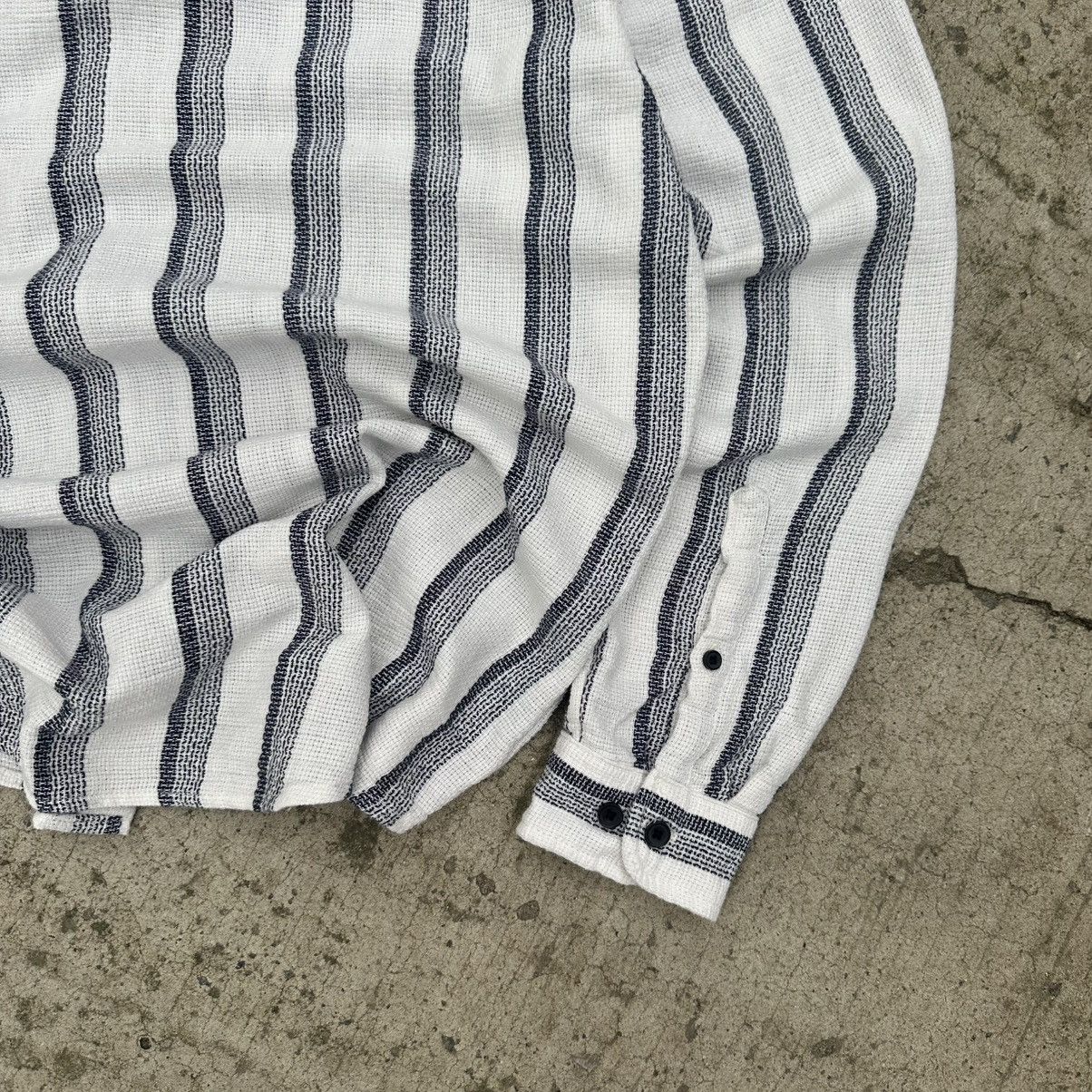 Primark Vintage Primark Knit Checkered Shirt Button Up Old Money Size US L / EU 52-54 / 3 - 10 Thumbnail