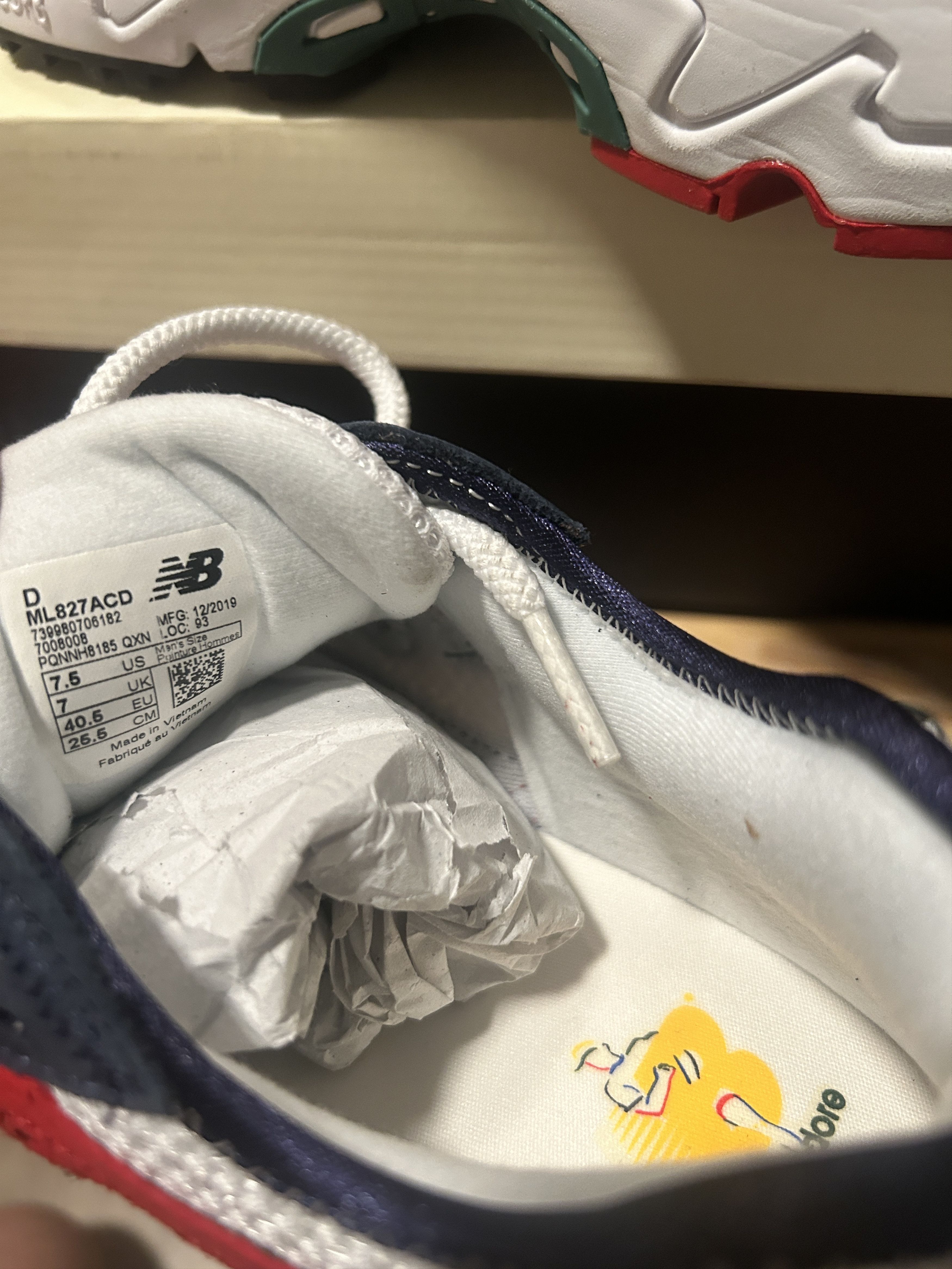 Aime Leon Dore × New Balance New Balance 827 Abzorb Aime Leon Dore red Size US 7.5 / EU 40-41 - 9 Thumbnail