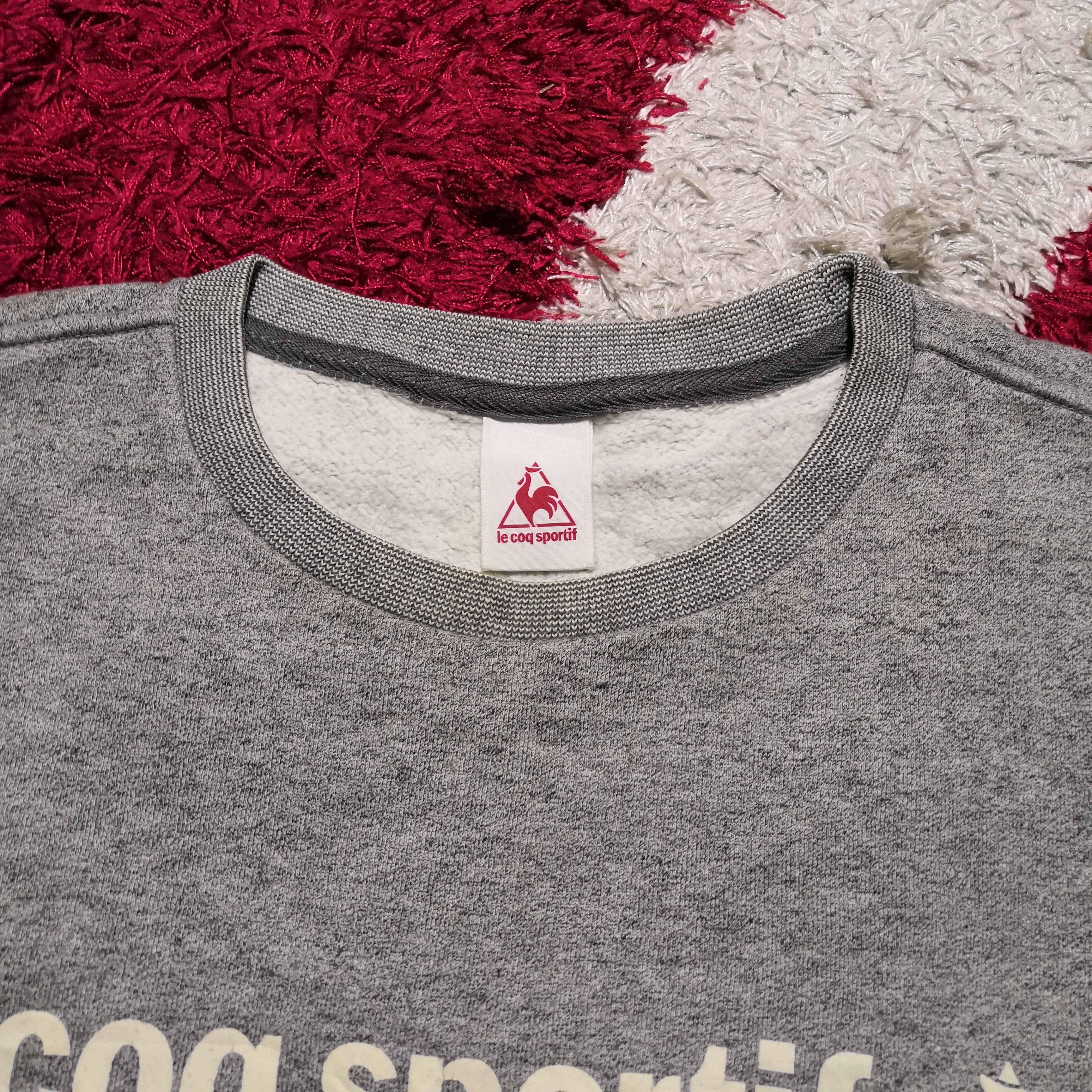 Le Coq Sportif Vintage Le Coq Sportif Sweatshirt Sweater Jumper Pullover Size US L / EU 52-54 / 3 - 4 Thumbnail