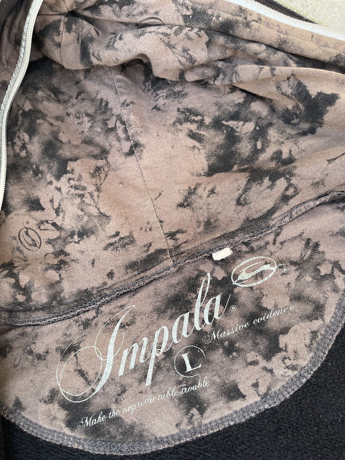 14th Addiction × If Six Was Nine × Japanese Brand Impala Massive Evidence Poem Fur Hoodie Undefined Size US L / EU 52-54 / 3 - 13 Thumbnail