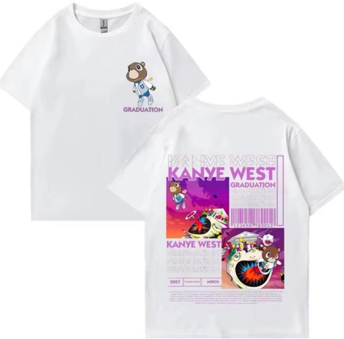 Nike × Vintage Kanye West Graduation Shirt Size US L / EU 52-54 / 3 - 4 Thumbnail