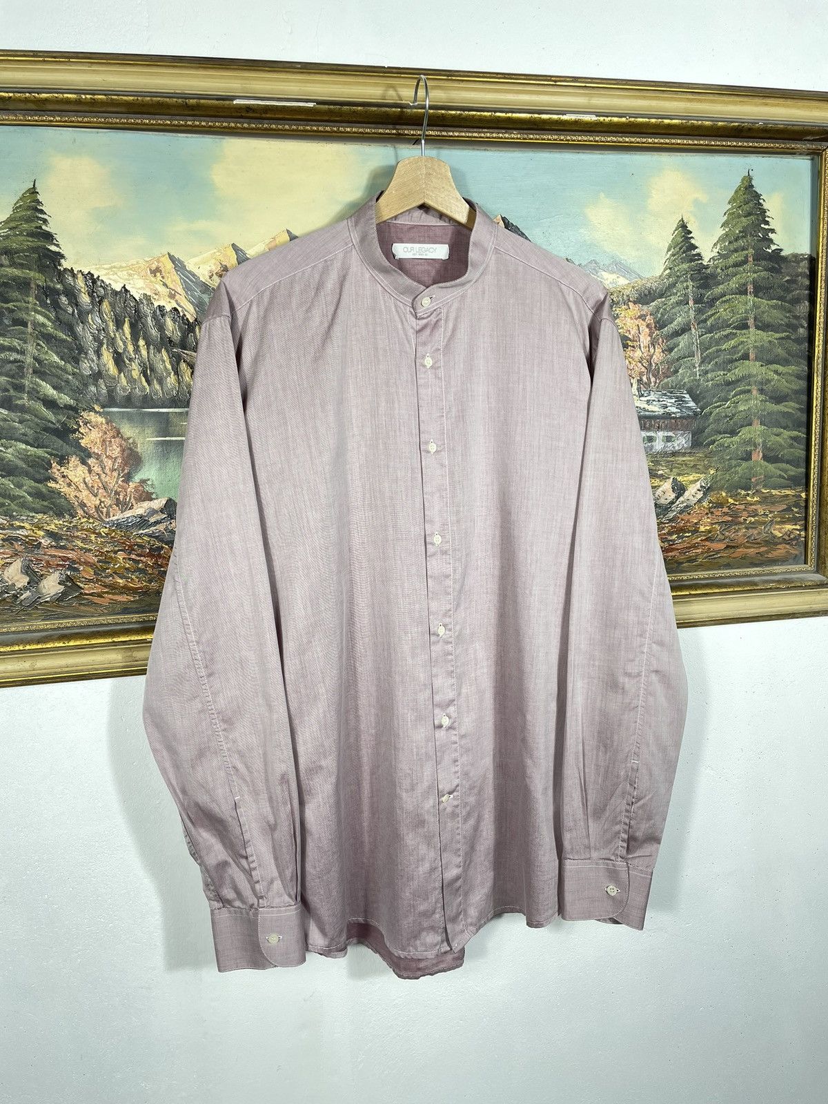 Our Legacy Our Legacy Pink Button Ups Shirt Old Money Luxury Premium Size US L / EU 52-54 / 3 - 2 Thumbnail