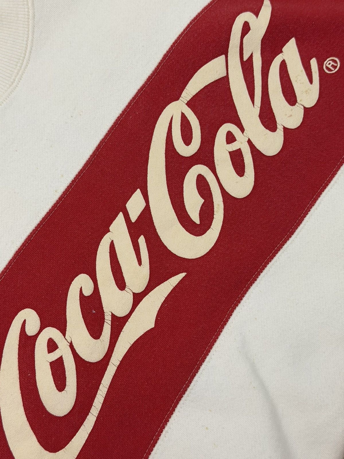 Coca Cola Vintage 80s Coca Cola Crewneck Sweatshirt Size L Boxy Fit Size US L / EU 52-54 / 3 - 6 Thumbnail