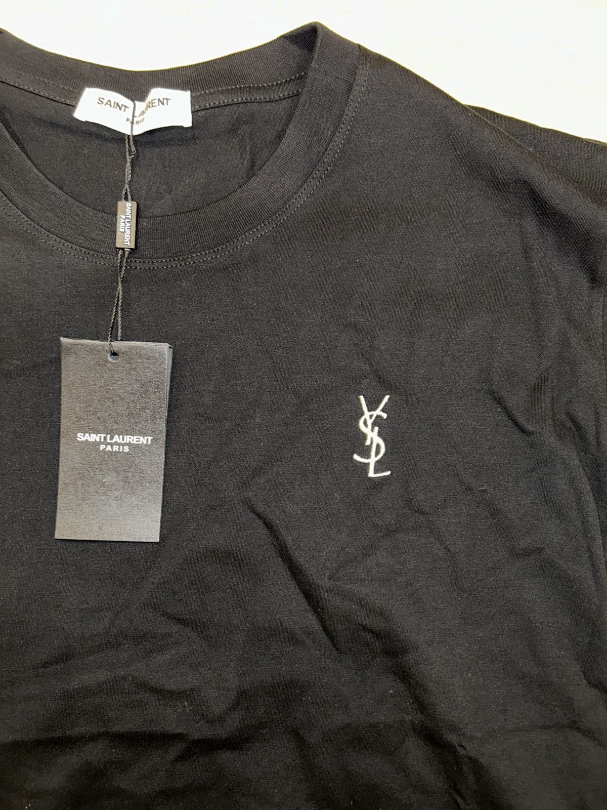 Yves Saint Laurent YSL T-Shirt Size US L / EU 52-54 / 3 - 3 Thumbnail