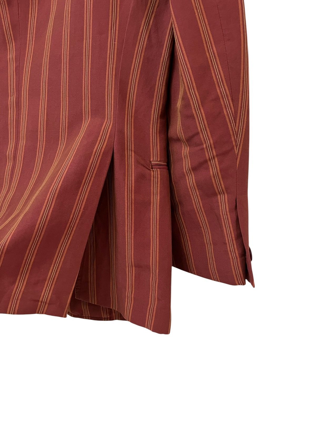 Romeo Gigli Vintage Romeo Gigli Stripes Jacket Blazer Size US M / EU 48-50 / 2 - 8 Thumbnail