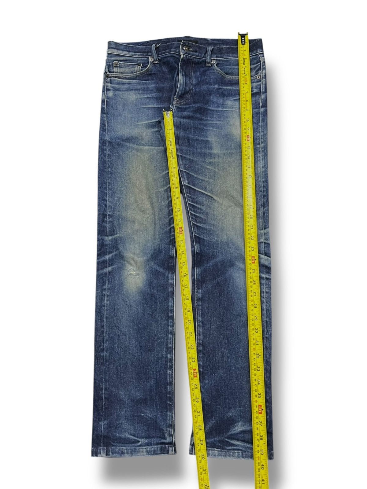 Uniqlo Vintage Uniqlo Selvedge Denim Japan - Faded Rusty Wash Jeans Size US 34 / EU 50 - 16 Thumbnail