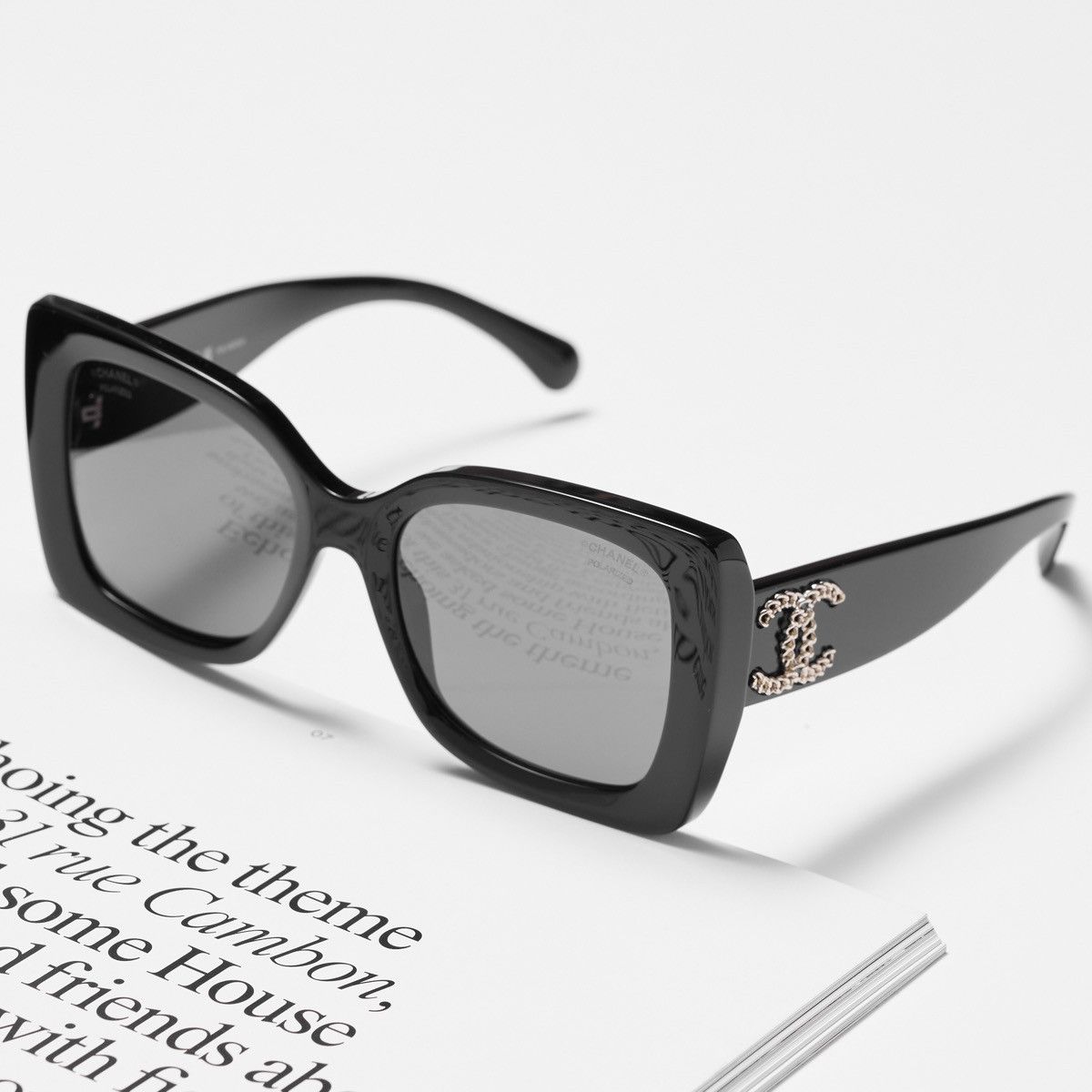 Chanel CHANEL 0CH5555 C622T8 SUNGLASSES Size ONE SIZE - 2 Thumbnail