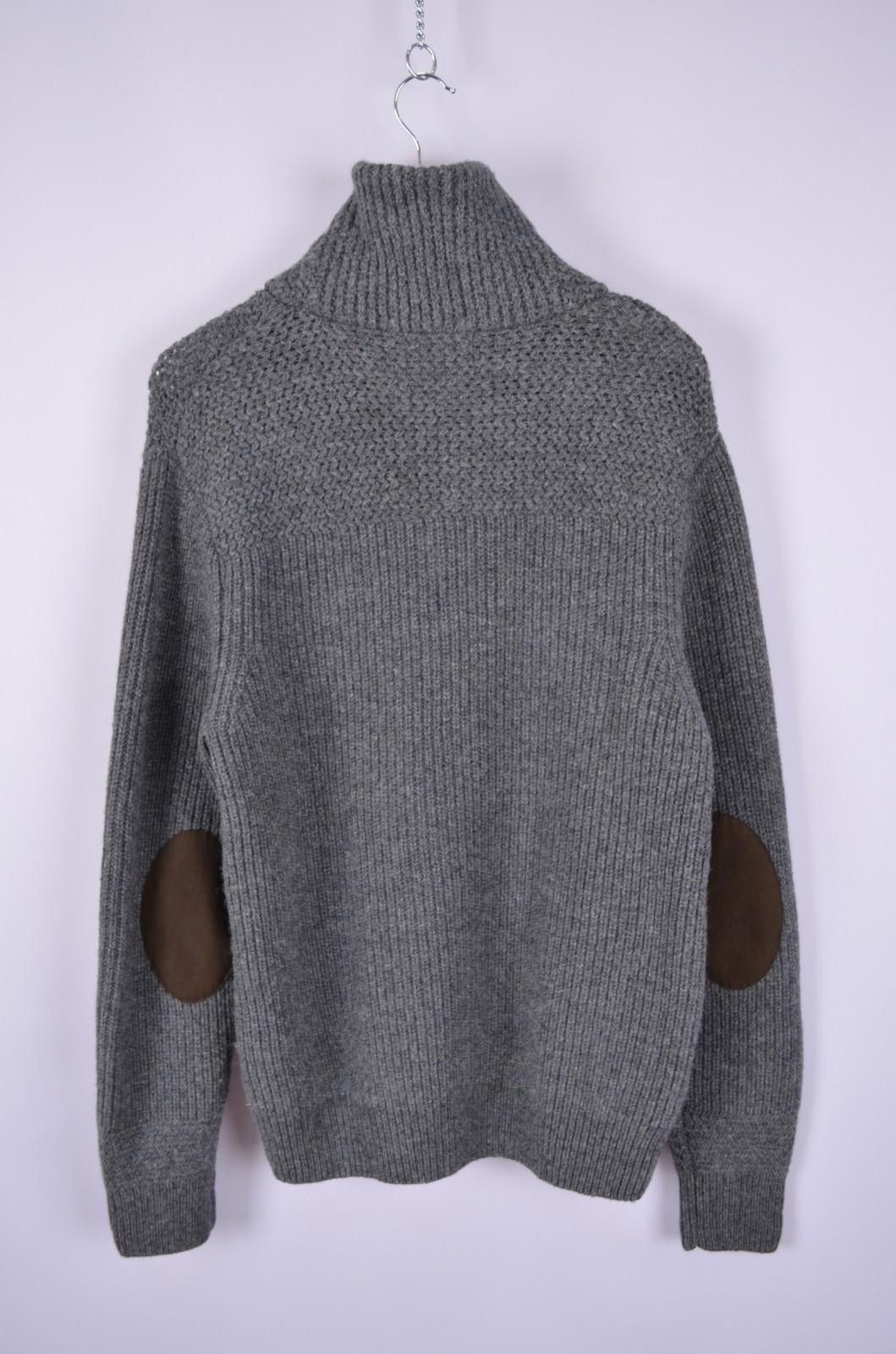 Fred Perry Fred Perry 100% Lambswool Knit Shawl Collar Sweater Size L Size US L / EU 52-54 / 3 - 11 Thumbnail