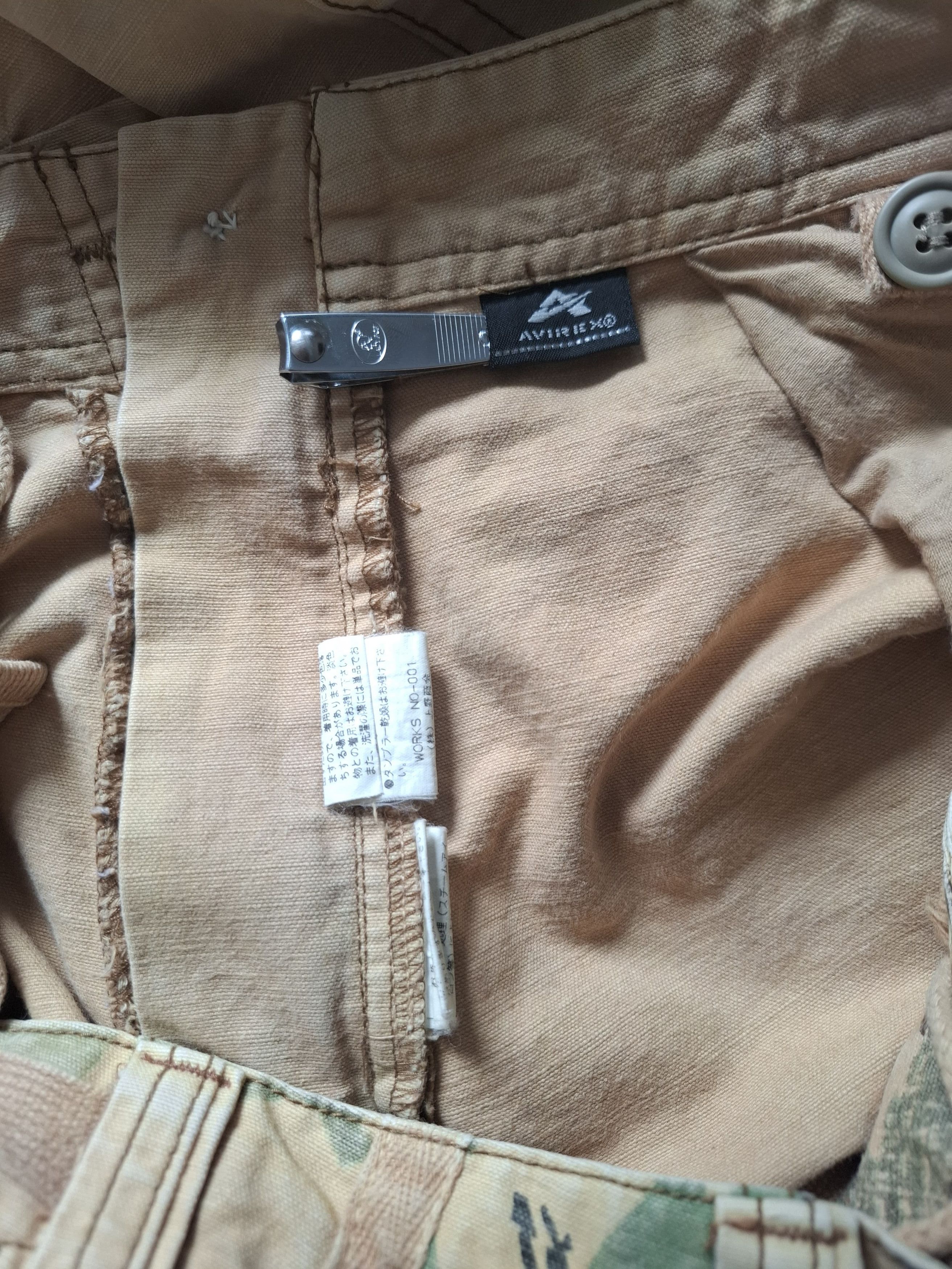 Avirex Vintage Avirex 001 Ripstop Bondan cargo Trouser pants Size US 32 / EU 48 - 5 Thumbnail