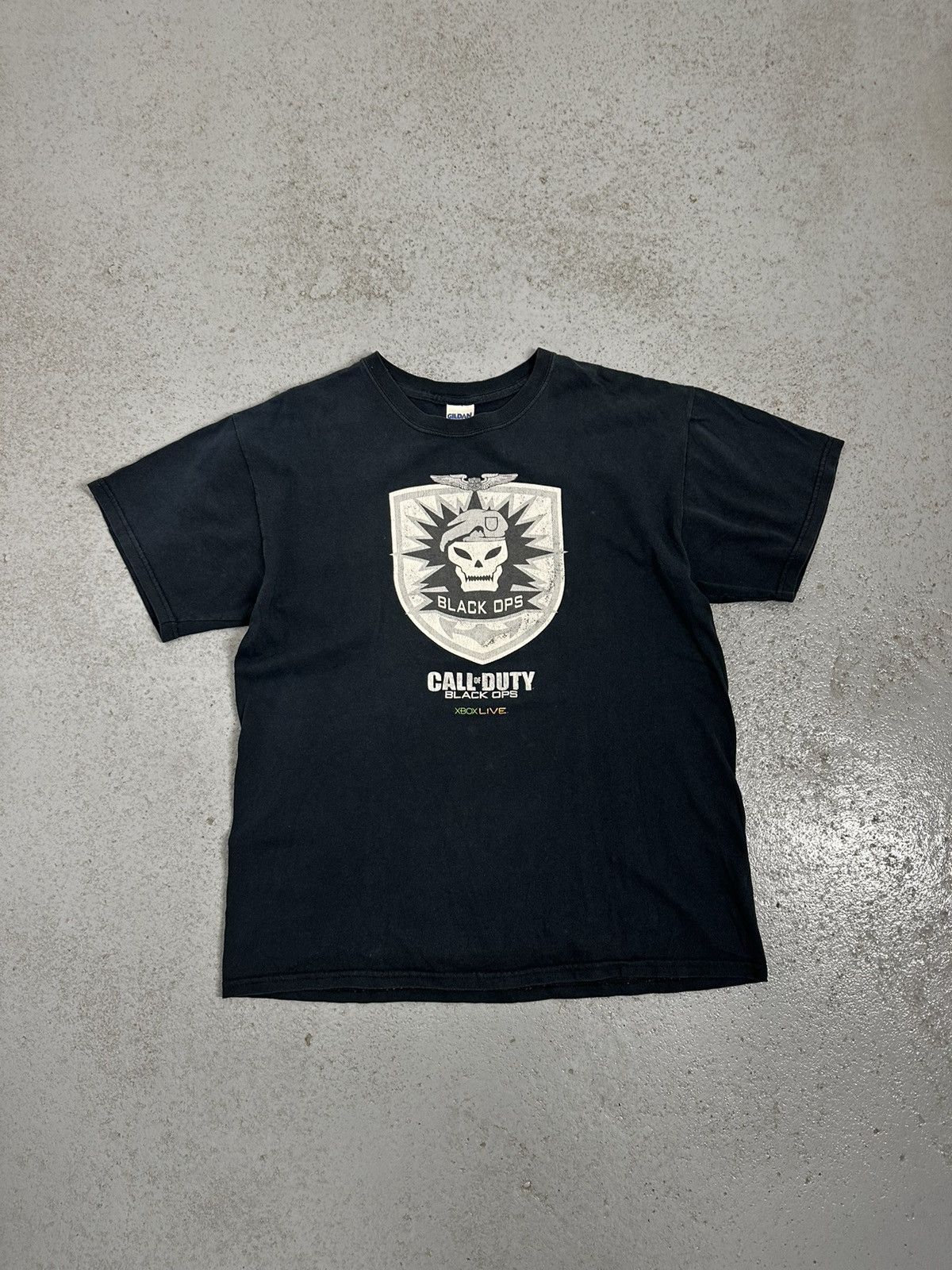 The Game Call Of Duty Black Ops Xbox Live Game Gildan T-Shirt Size US L / EU 52-54 / 3 - 1 Thumbnail