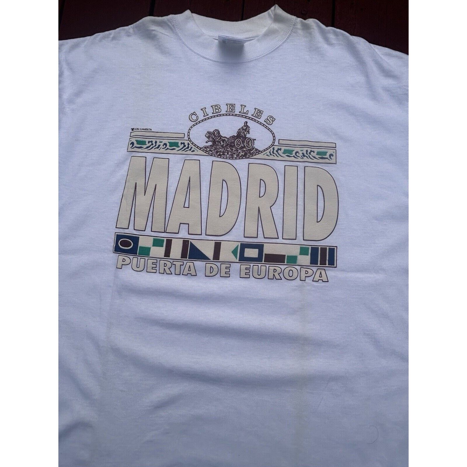 Other Vintage “Souvenir Exclusive” Madrid XL T-Shirt Size US XL / EU 56 / 4 - 2 Thumbnail