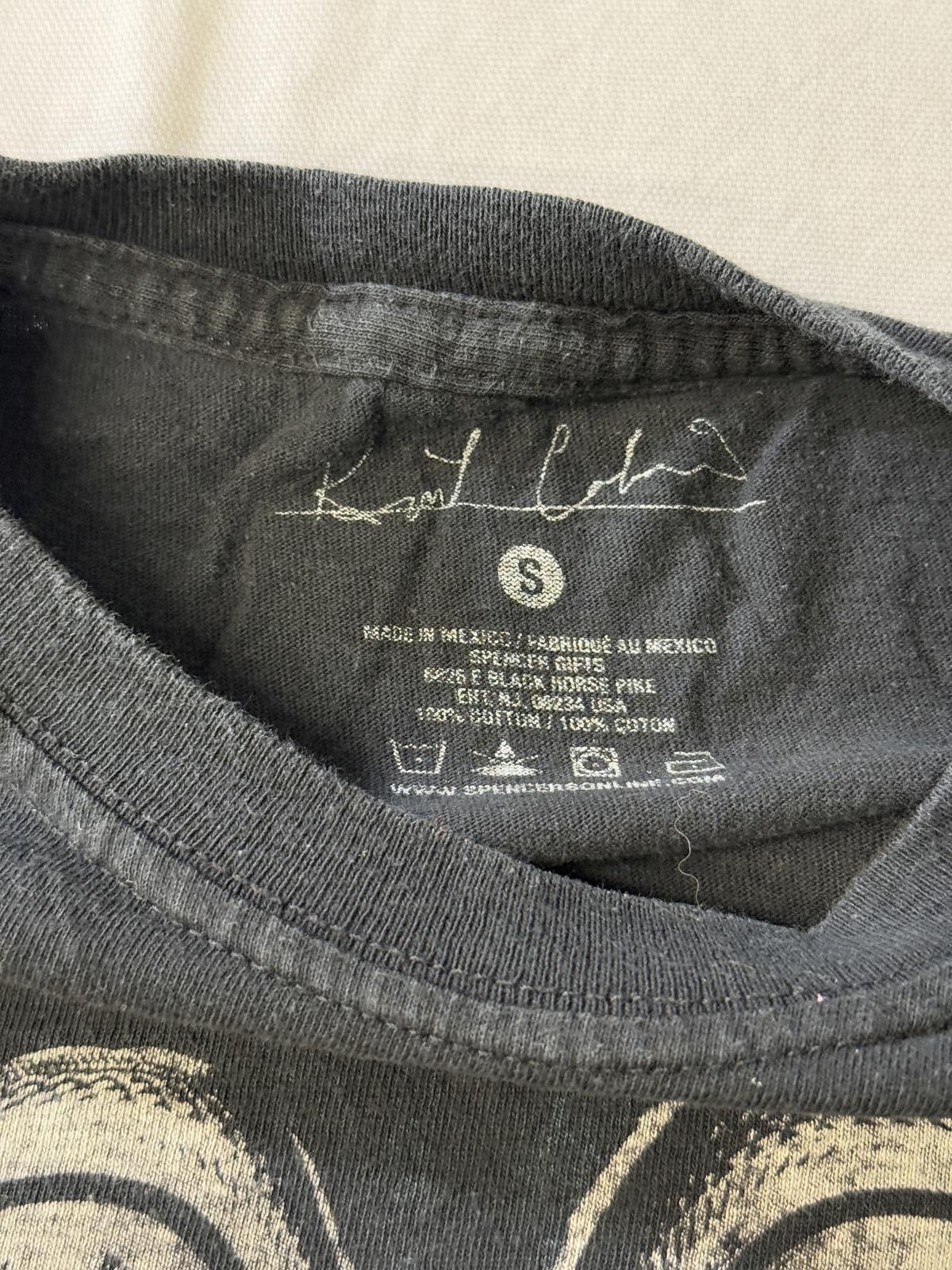 Designer Kurt Cobain Sunglasses Art T-shirt - End of Music 2012 - S Size US S / EU 44-46 / 1 - 2 Thumbnail
