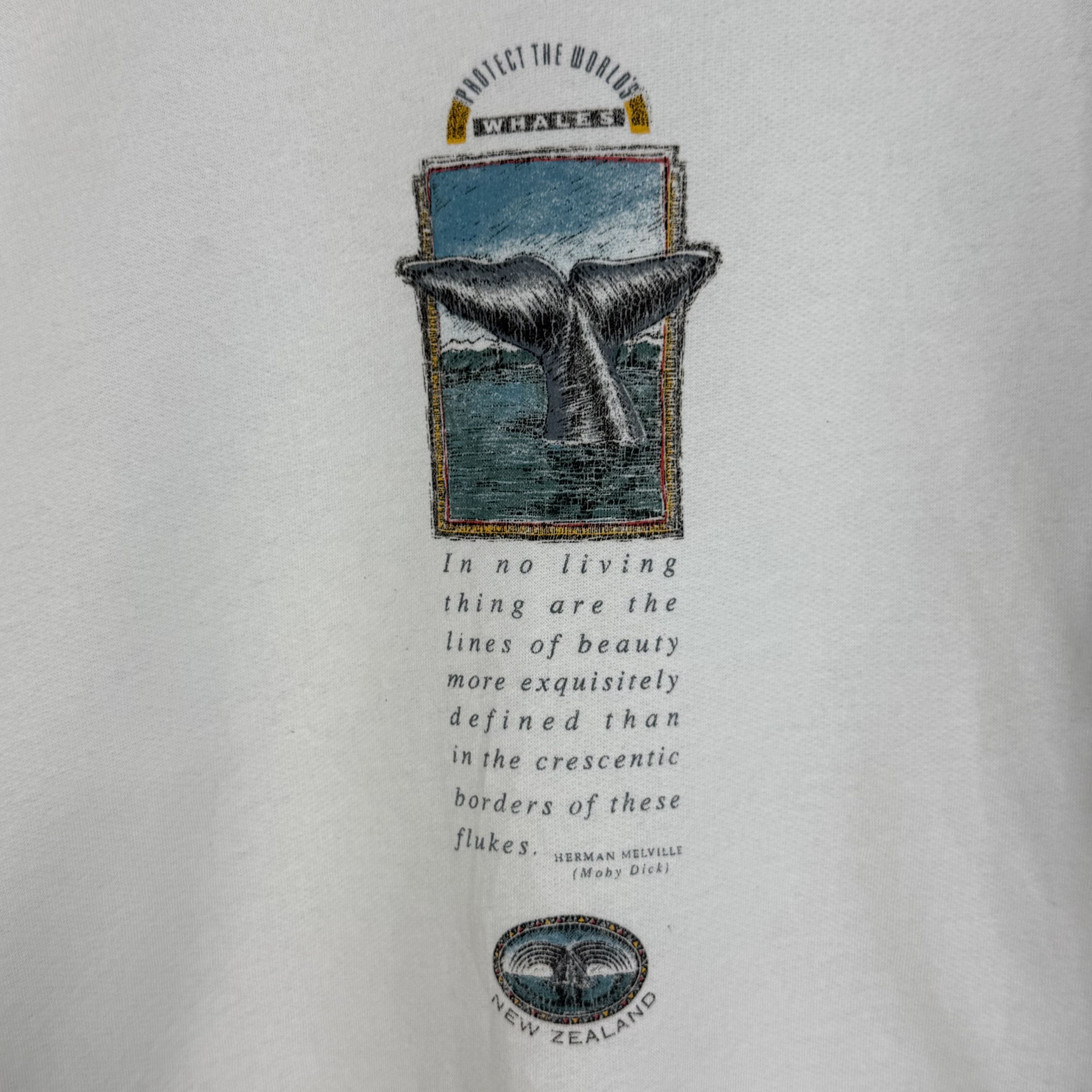Vintage Vintage Herman Melville Southern Rage New Zealand Sweatshirt Size US M / EU 48-50 / 2 - 2 Thumbnail