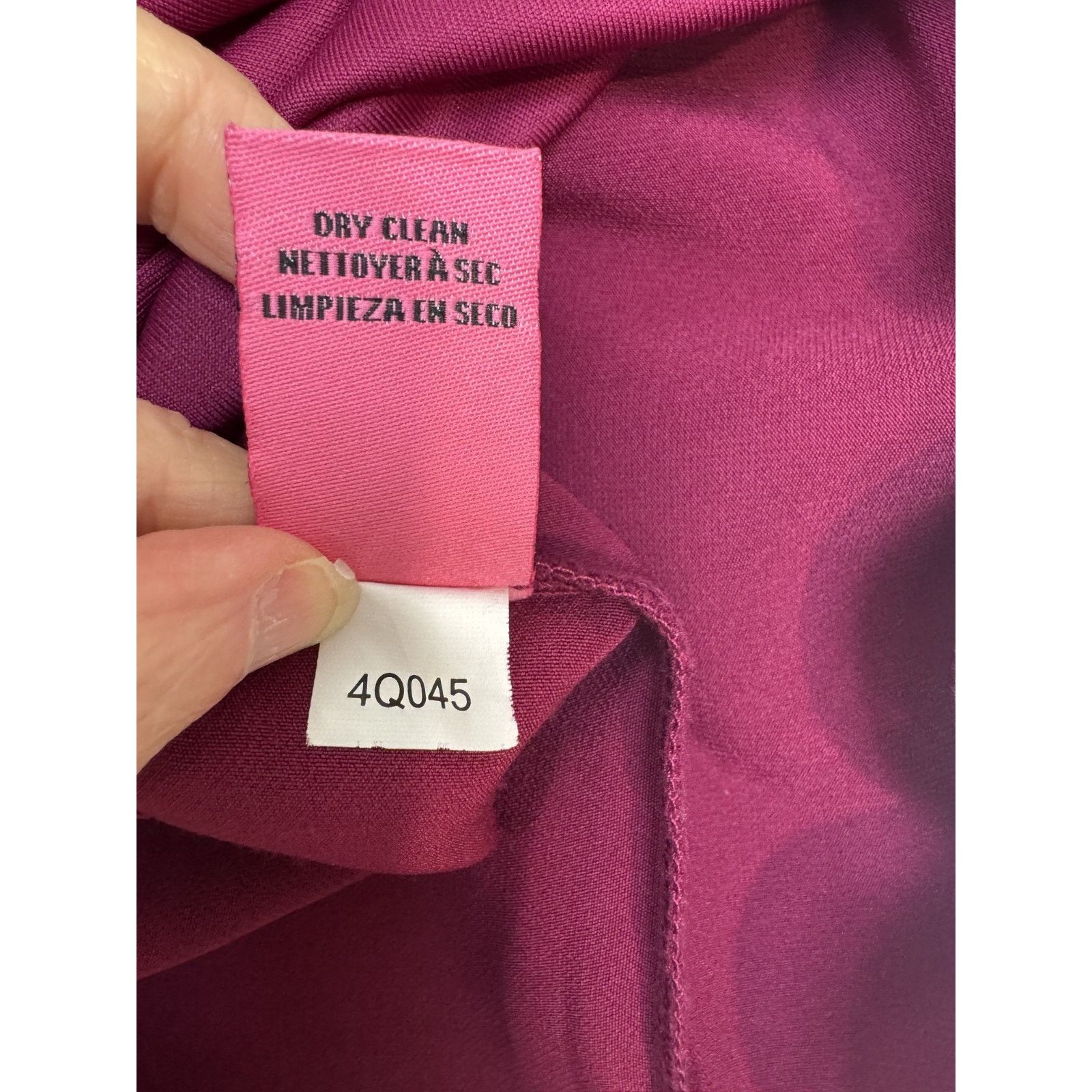 Betsey Johnson Y2K Betsy Johnson Dress Scalloped Hem Cap Sleeves Fuchsia 6 Size M / US 6-8 / IT 42-44 - 6 Thumbnail
