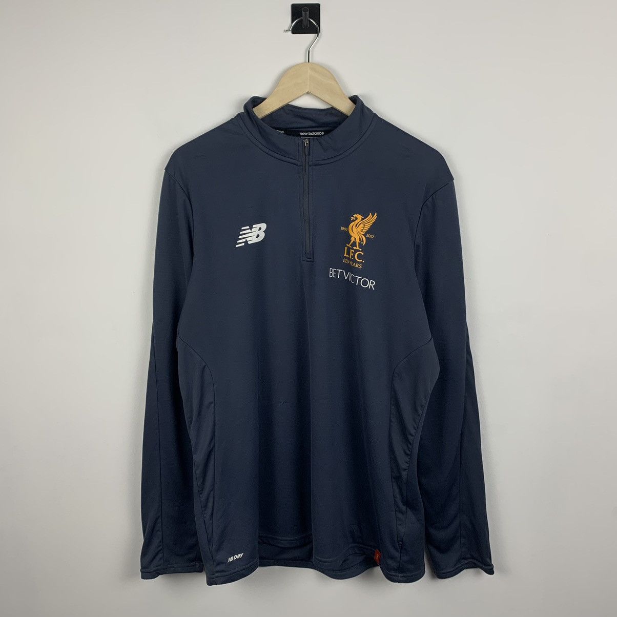 New Balance New Balance Liverpool Soccer Jersey Long Sleeve 125 Years XL Size US XL / EU 56 / 4 - 1 Thumbnail