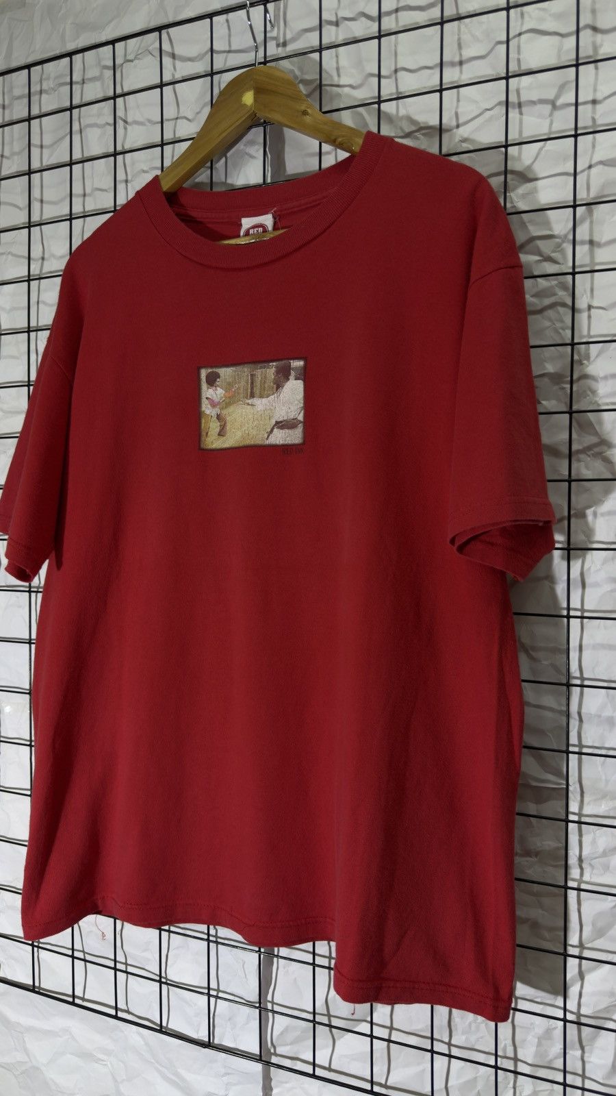 Vintage Vintage red ink center logo skate tee shirt Size US XL / EU 56 / 4 - 3 Thumbnail