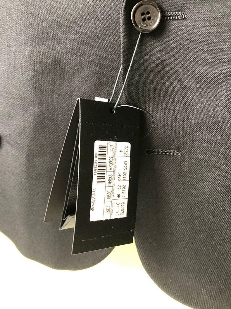 Yves Saint Laurent black blazer from saint laurent 2018 Size US S / EU 44-46 / 1 - 2 Thumbnail