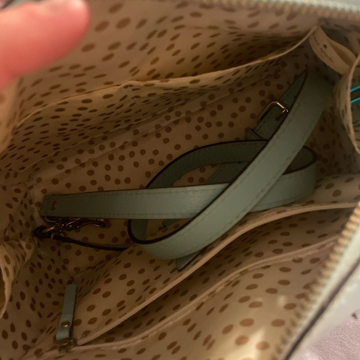 Kate Spade Teal Colored Kate Spade hand bag Size ONE SIZE - 4 Thumbnail