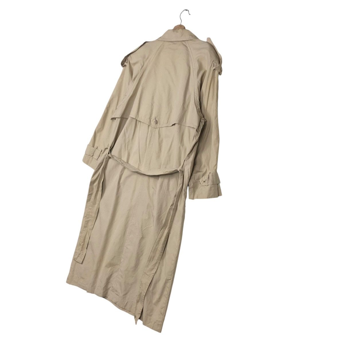 Japanese Brand 🔥VINTAGE TRENCH COATS DOUBLE BREAST QUARTER FLASH 4042331 Size US M / EU 48-50 / 2 - 13 Thumbnail