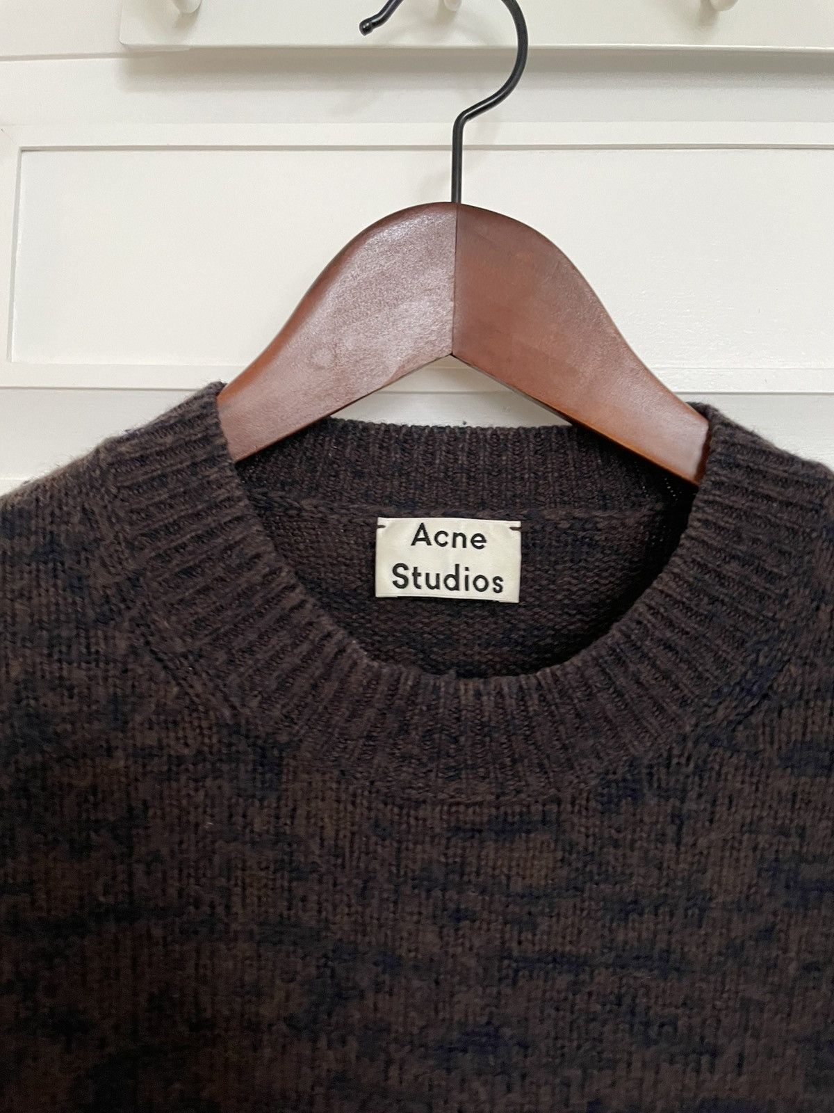 Acne Studios Acne Studios Peele Multi Paw18 crewneck sweater Size US S / EU 44-46 / 1 - 2 Thumbnail