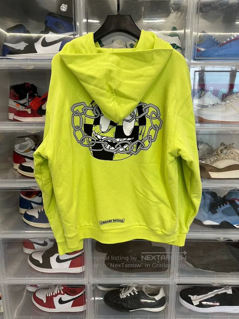Chrome Hearts CHROME HEARTS Size L Mattboy graffiti fluorescent green zip Size US L / EU 52-54 / 3 - 3 Thumbnail