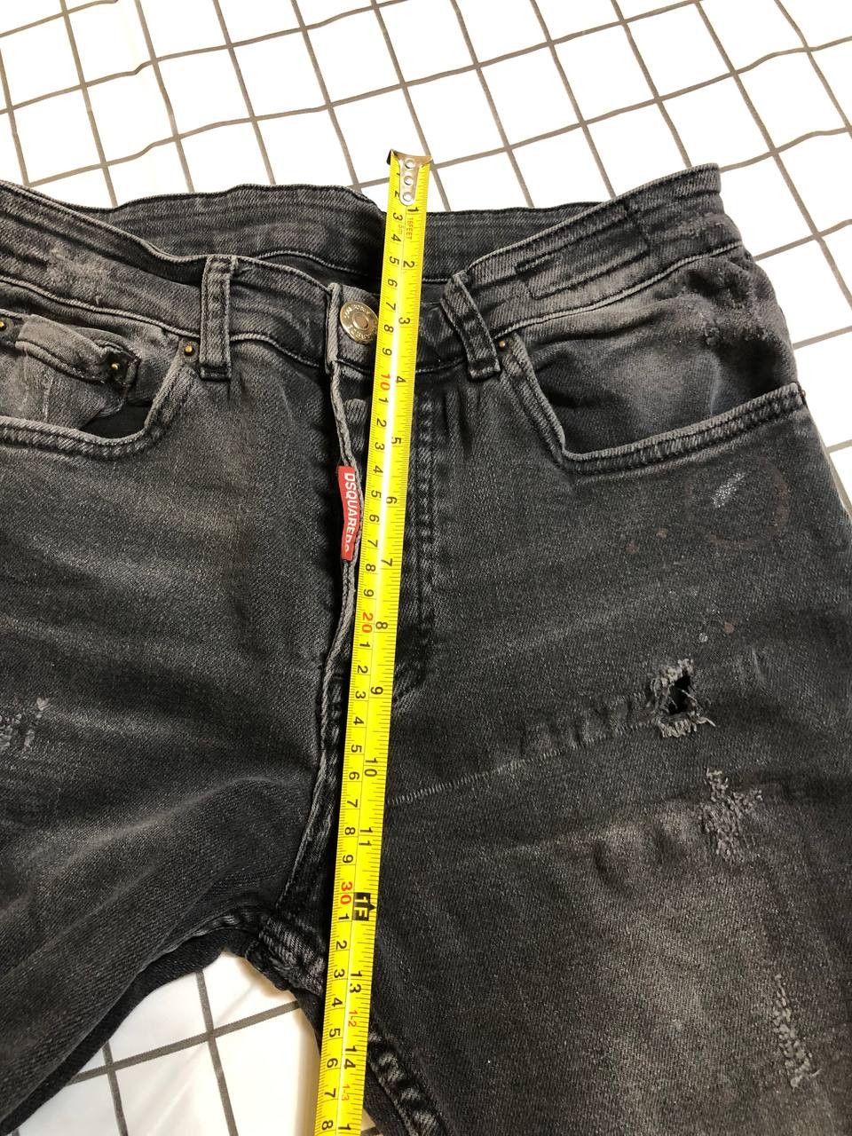 Dsquared2 Dsquared2 Slim Jean trousers pants mens black denim Size US 30 / EU 46 - 14 Thumbnail