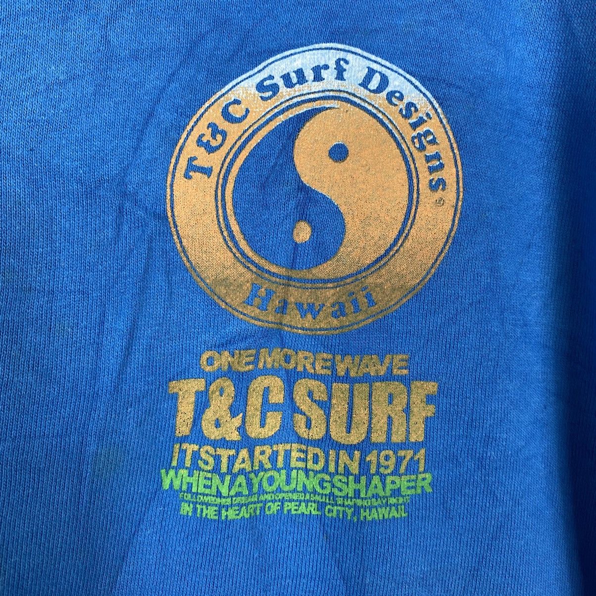 Japanese Brand 📌Vintage Sweatshirt T&C Surf Hawaii Big Logo Size US XL / EU 56 / 4 - 14 Thumbnail