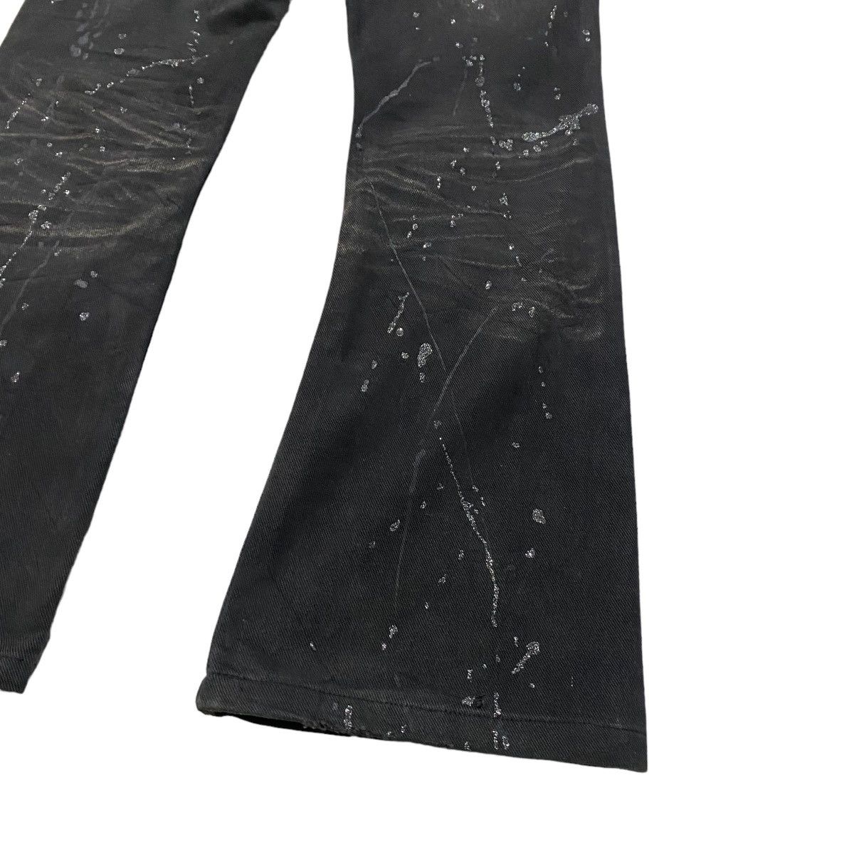 Japanese Brand Japanese Brand K.U.I Denim Flares Coated Distressed Jeans Size US 28 / EU 44 - 16 Thumbnail