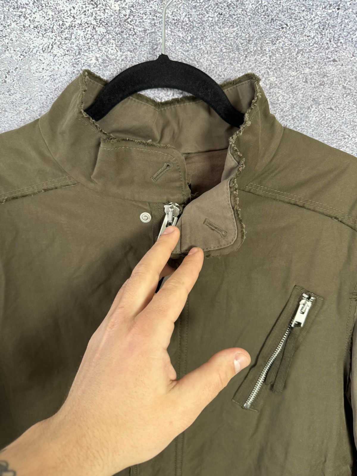 Allsaints All Saints Green Utility LOGAN Jacket/Parka Japanese Cloth M Size US M / EU 48-50 / 2 - 13 Thumbnail