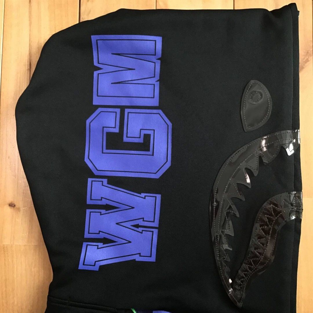Bape BAPE CAMO Jersey Shark Full Zip Hoodie a bathing ape Size US XL / EU 56 / 4 - 4 Thumbnail