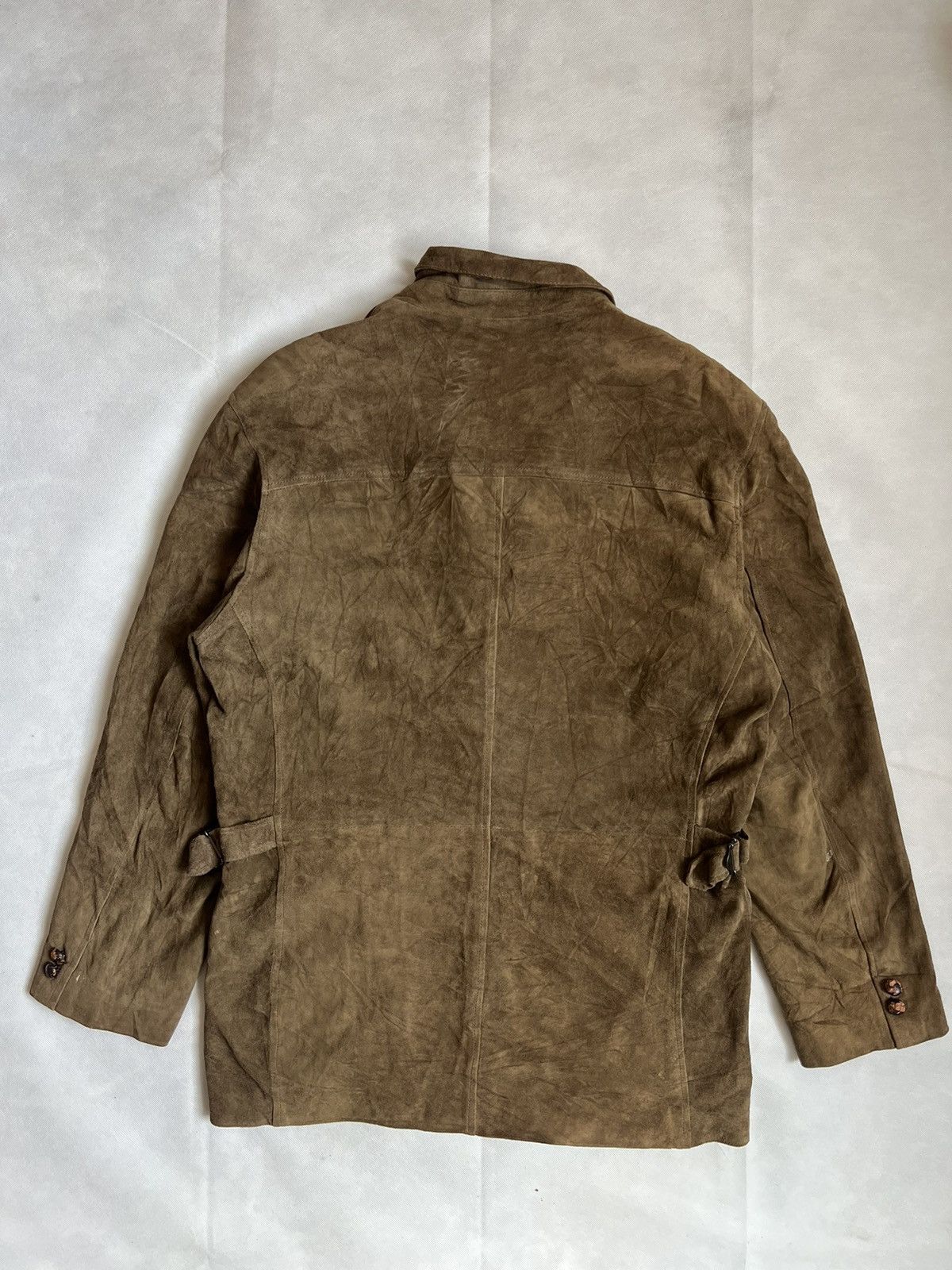 Genuine Leather Border State Suede Genuine Leather Brown Jacket Size US M / EU 48-50 / 2 - 12 Thumbnail