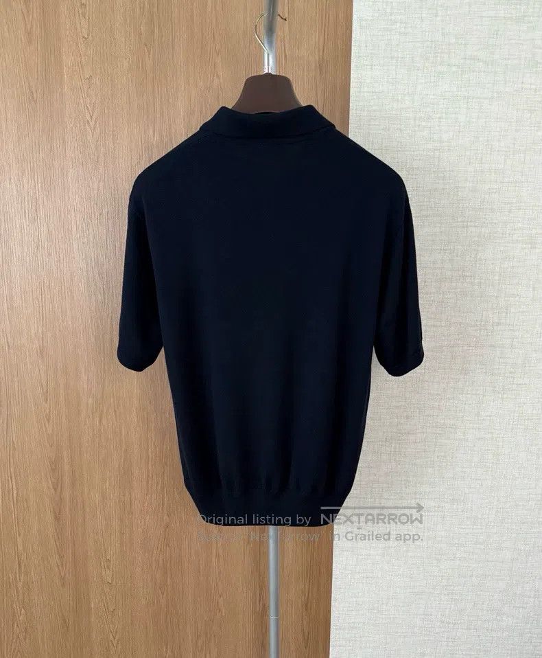 Loro Piana Loro Piana King's Gift Short Sleeve Knitted Polo Size US M / EU 48-50 / 2 - 9 Thumbnail