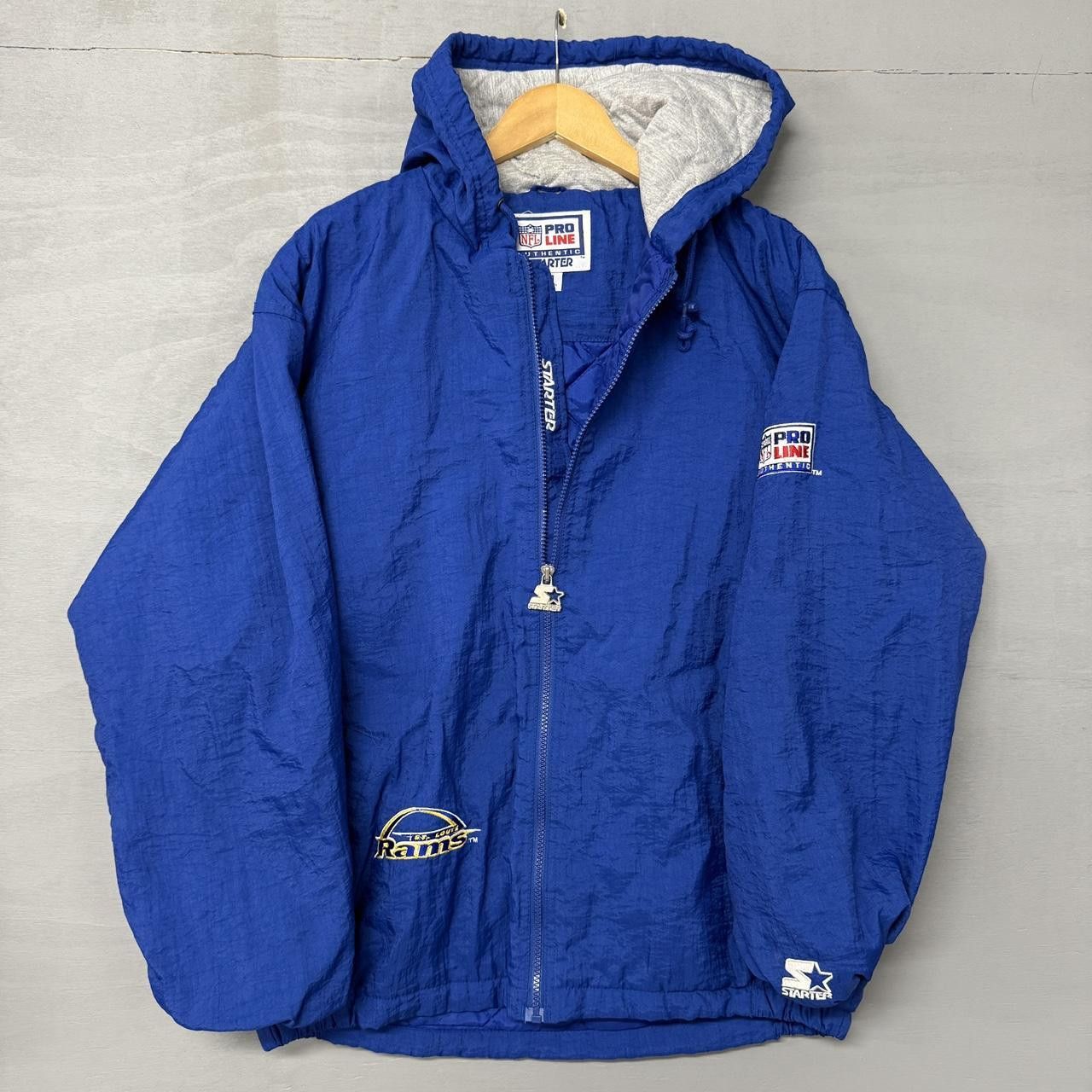 Starter Vintage St. Louis Rams Starter Pro Line Puffer Jacket Medium Size US M / EU 48-50 / 2 - 1 Thumbnail