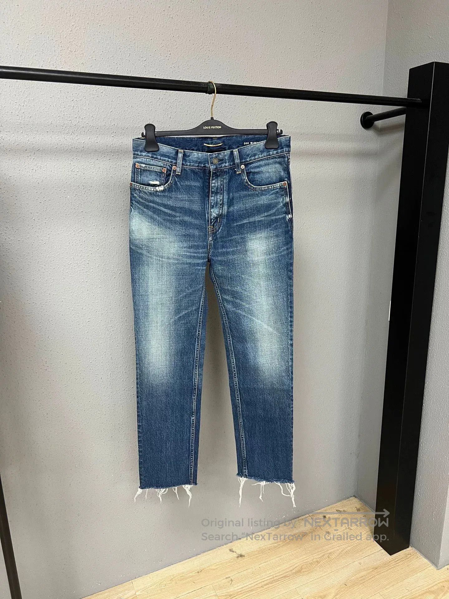 Saint Laurent Paris SLP Distressed Jeans. Size US 28 / EU 44 - 1 Thumbnail