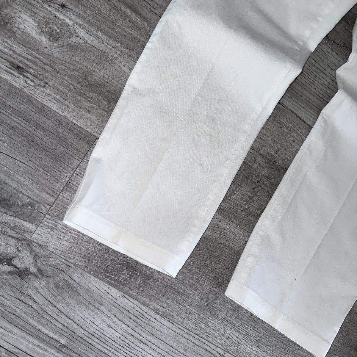 PT Torino Pt01 basic white straight pants Italy designer rare luxury Size US 34 / EU 50 - 4 Thumbnail