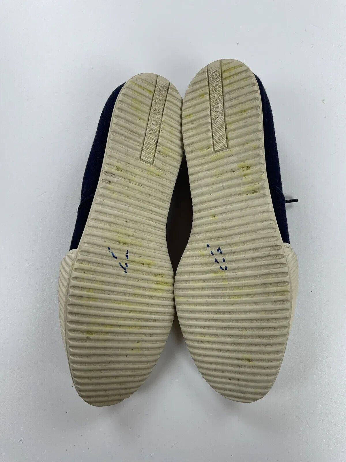 Prada Prada Women Canvas Sneaker Rubber Sole 2014 Size US 8 / IT 38 - 8 Thumbnail