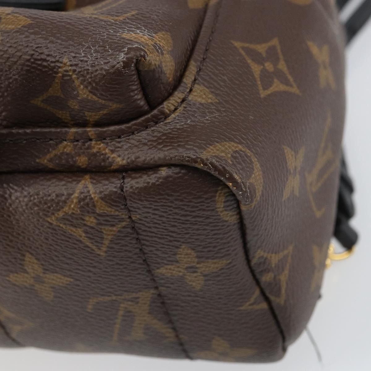 Louis Vuitton Louis Vuitton Monogram Palm Springs Mini Backpack Brown Size ONE SIZE - 4 Thumbnail