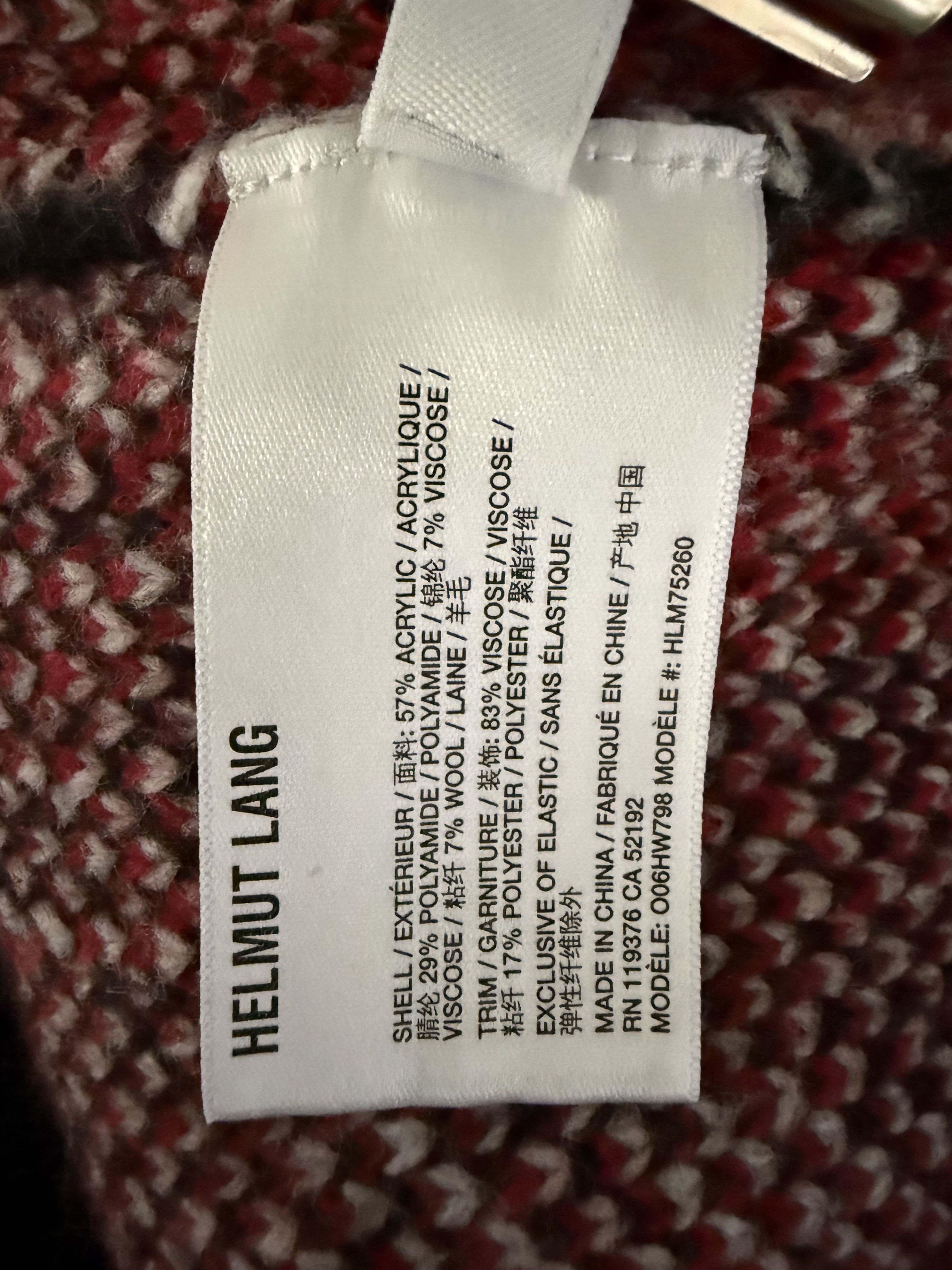 Helmut Lang Chunky Plaid Turtleneck Sweater Size US M / EU 48-50 / 2 - 19 Thumbnail