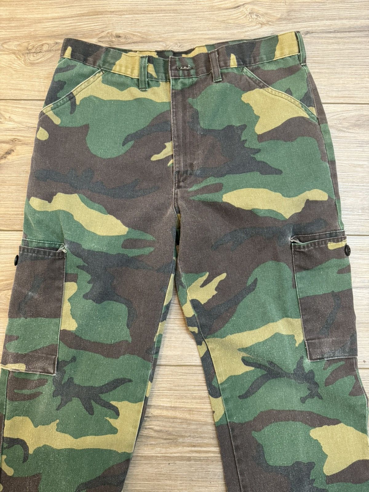 Vintage Vintage camo baggy pants Size US 32 / EU 48 - 2 Thumbnail