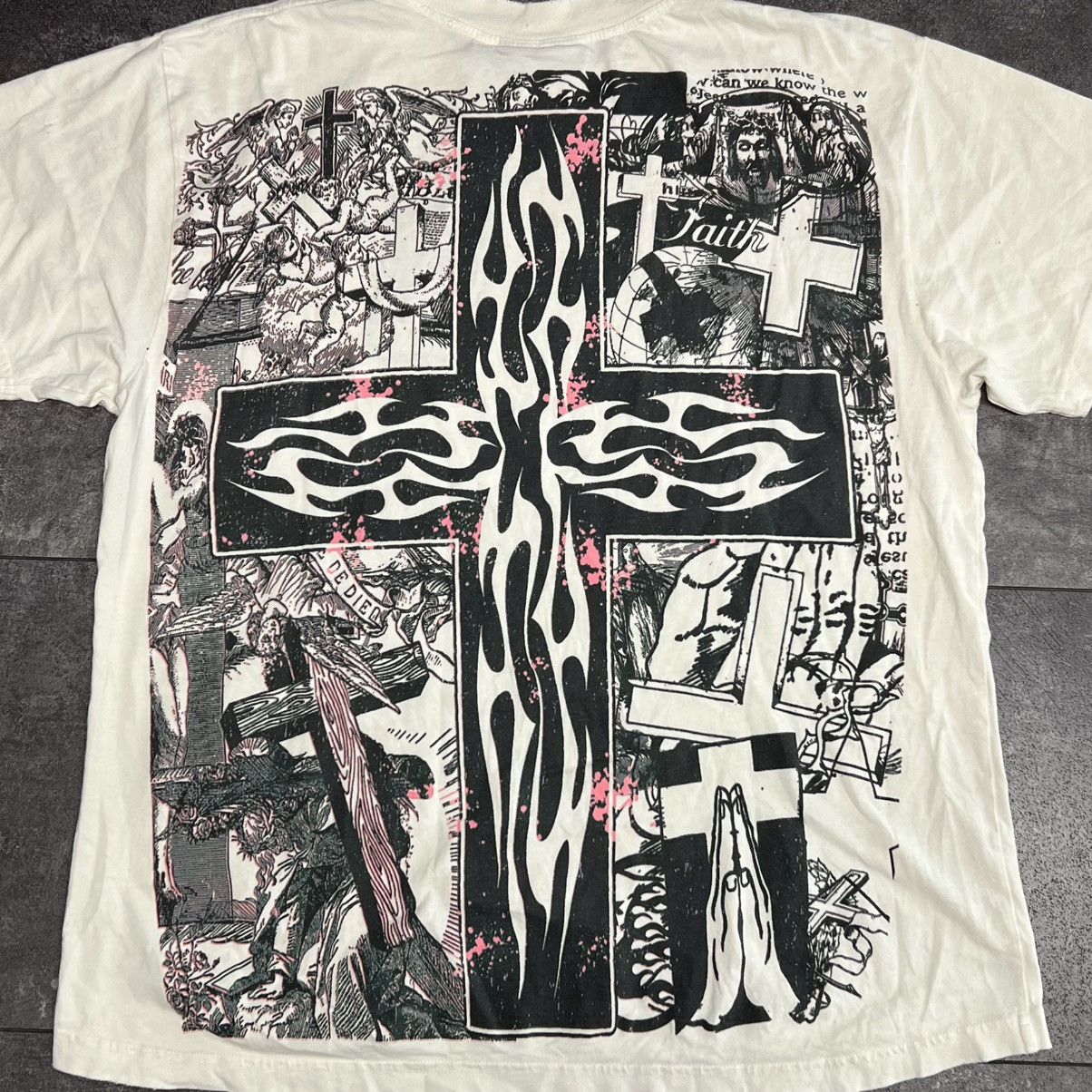 HELLSTAR Hellstar L&S T-Shirt White Size US L / EU 52-54 / 3 - 4 Thumbnail
