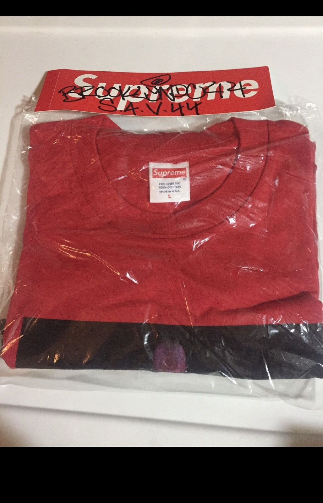Supreme Supreme Tupac Tee SS20 Red Large DSWT Size US L / EU 52-54 / 3 - 2 Thumbnail