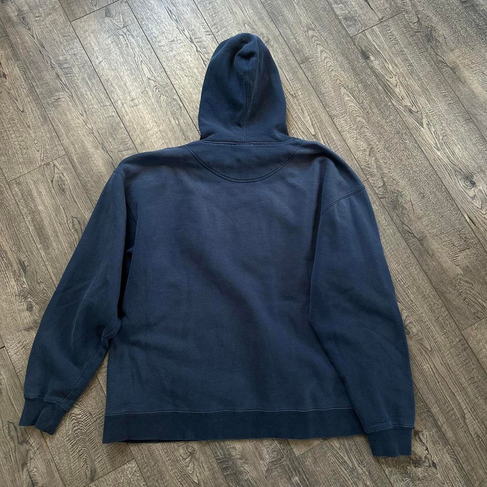 Adidas × Vintage Vintage Y2K Adidas New York Yankees MLB Hoodie Sweatshirt Size US XXL / EU 58 / 5 - 5 Thumbnail