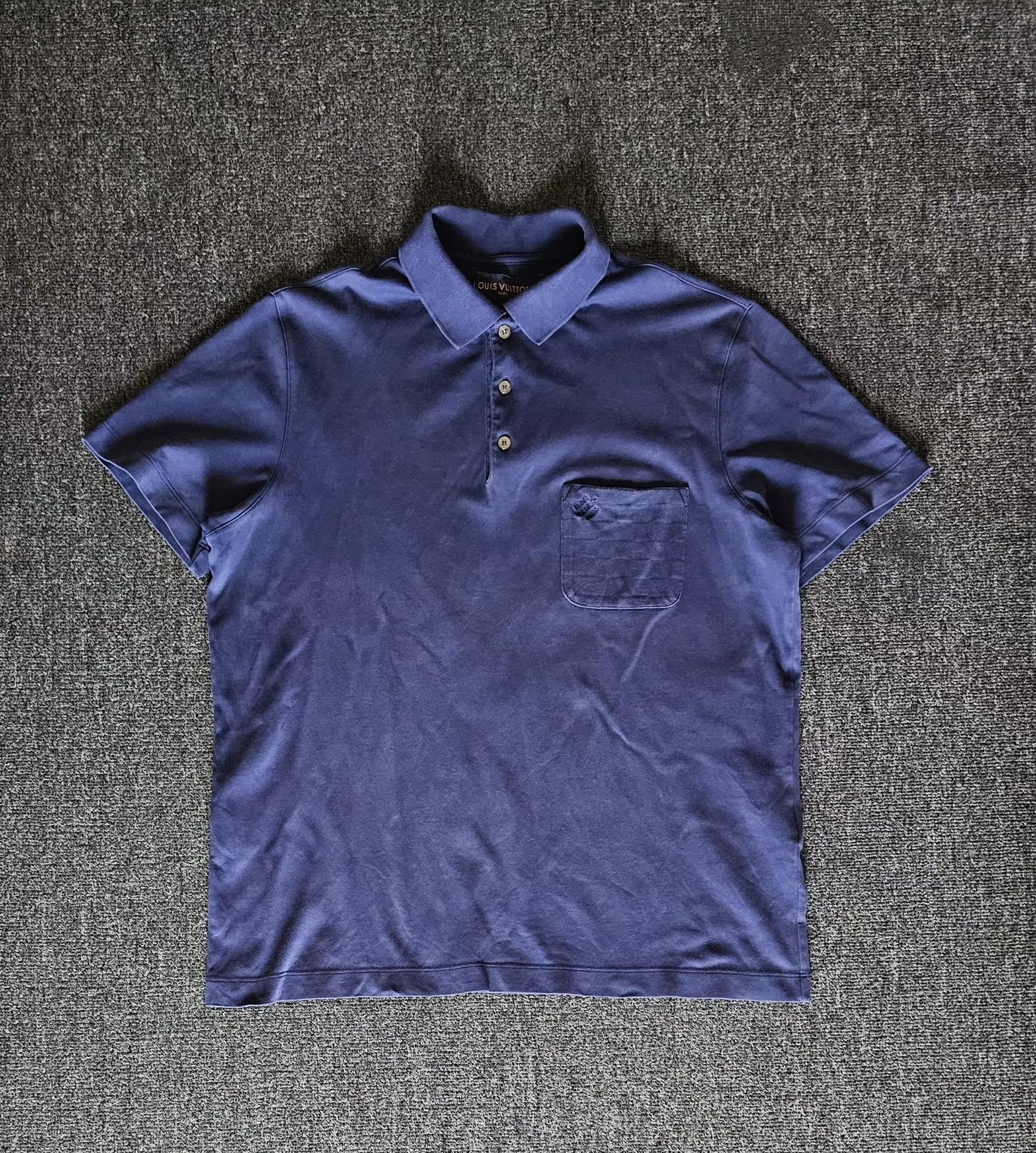 Louis Vuitton Louis Vuitton Men's Short Sleeve Polo T-shirt Size US M / EU 48-50 / 2 - 1 Thumbnail
