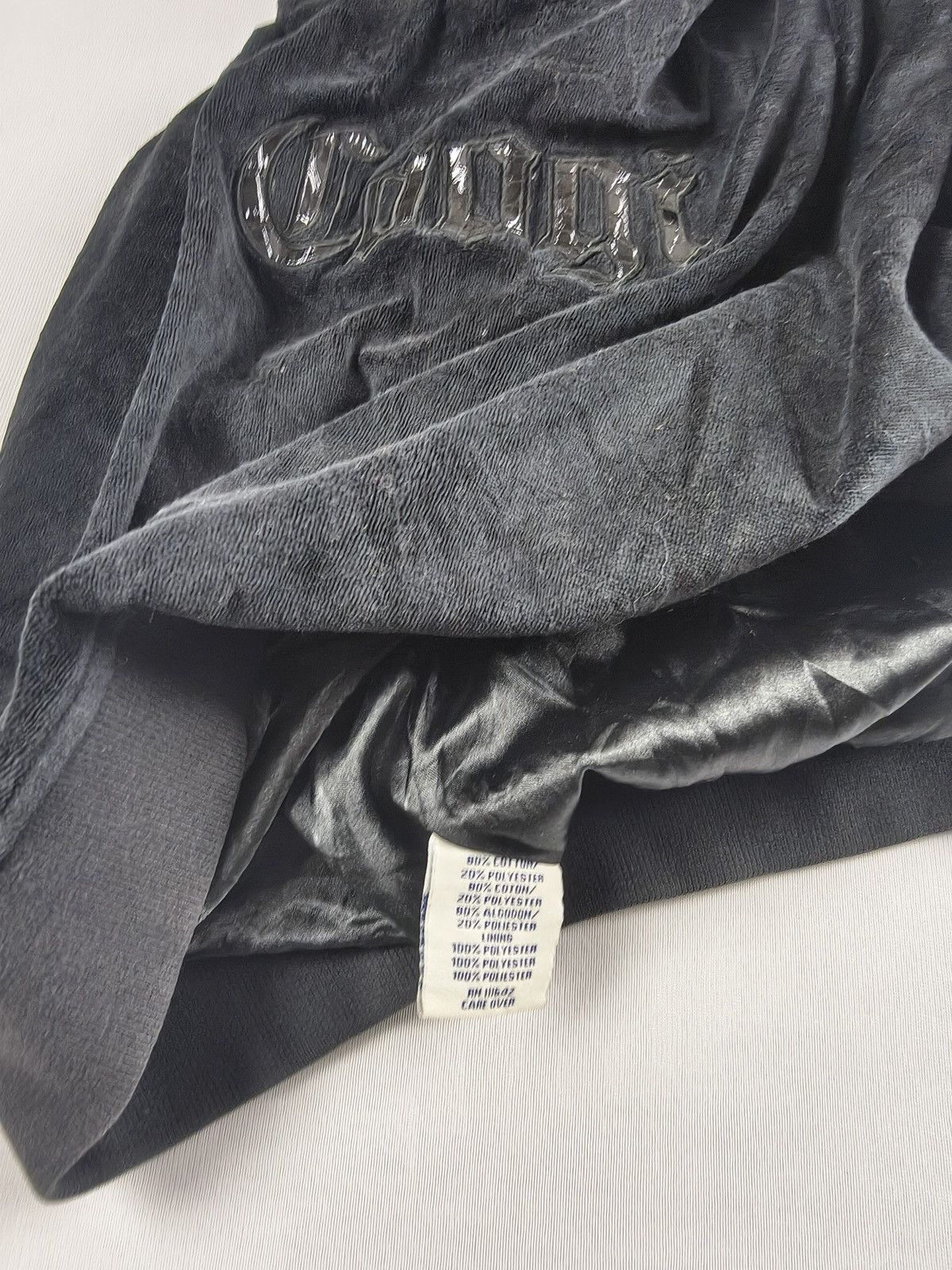 Coogi Coogi Velour Zip Up Jacket Big Logo Y2K (049) Size US L / EU 52-54 / 3 - 8 Thumbnail
