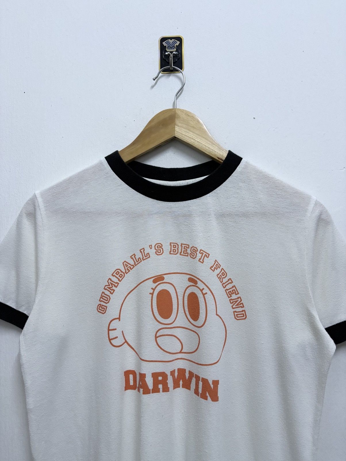 Cartoon Network 2000's CN - The Amazing World of Gumball Ringer T-Shirt Size M / US 6-8 / IT 42-44 - 3 Thumbnail